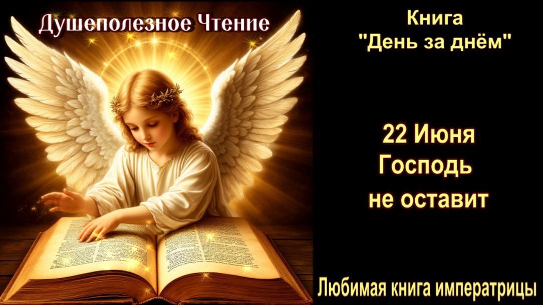 22 Июня "Господь не оставит" День за днем