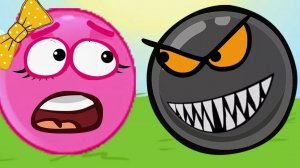 Приключения Красного Шарика Мультфильм - Красныш Мультик для малышей - Красный шарик спасает друзей