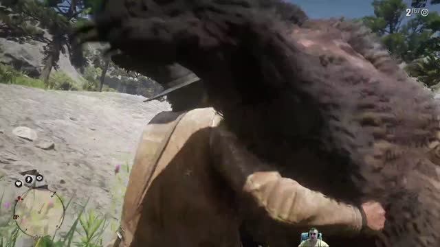 Игрофильм Red Dead Redemption 2 Охота на медведя и город Валентайн 2 серия выживание на Диком западе