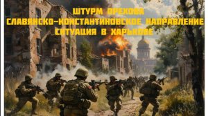 Новости СВО Сегодня- Штурм Орехова Славянско-Константиновское направление  Ситуация в Харькове
