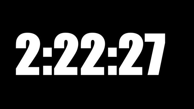 4 HOUR 45 MINUTE TIMER • 285 MINUTE COUNTDOWN TIMER ⏰ LOUD ALARM ⏰