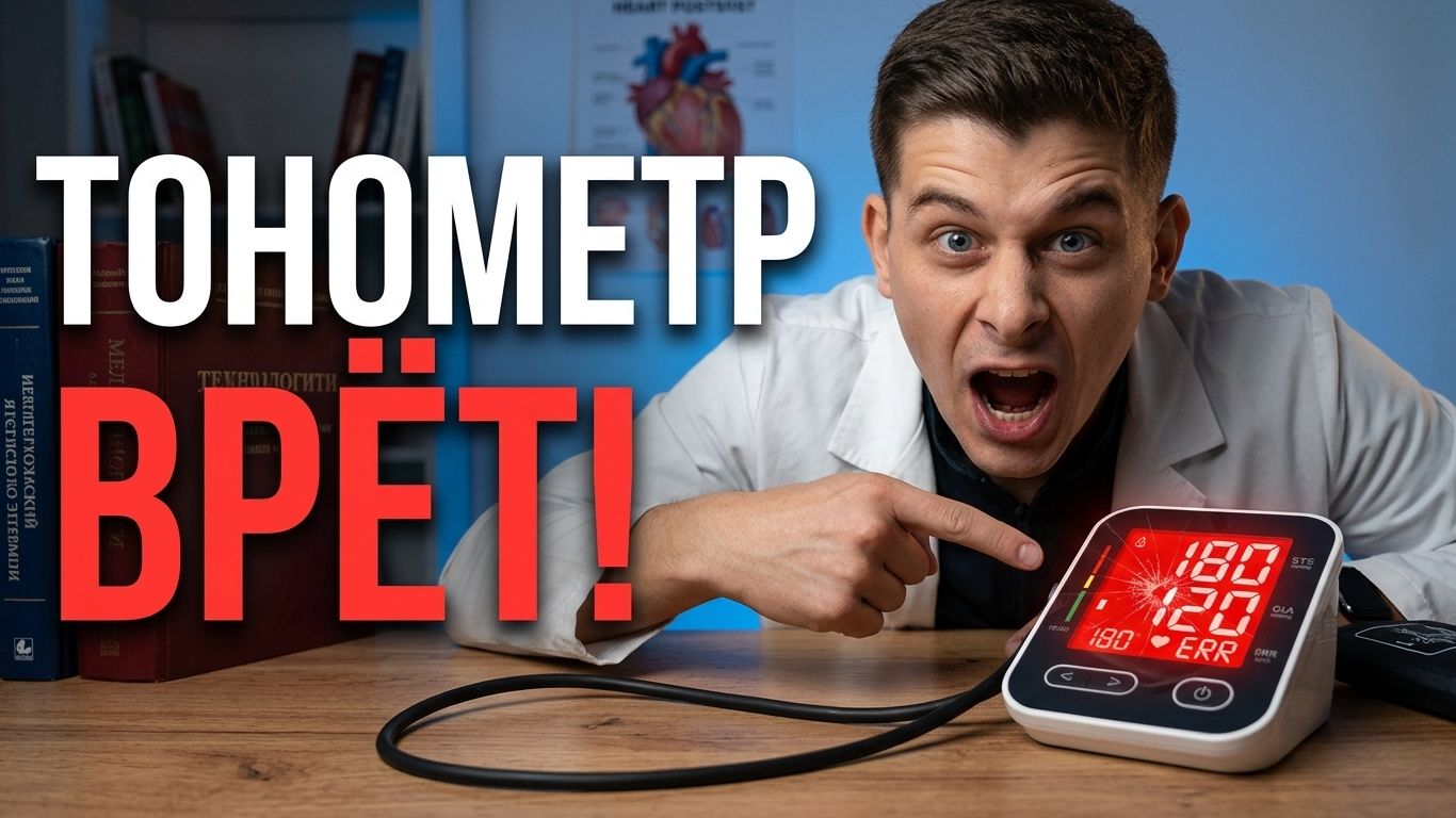 Почему ваш тонометр врет? 5 скрытых ошибок при измерении давления смотреть онлайн