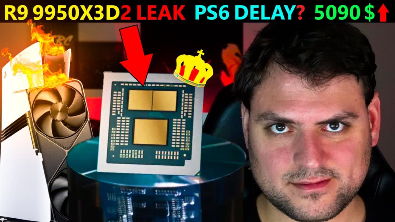 AMD 9950X3D2 Memory Speed Leak | PS6 RAM Delay Rumor | Nvidia Cuts 5090 Supply [December Loose Ends] смотреть онлайн