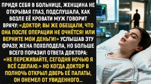 Истории из жизни/Аудиорассказы/Жена подслушала мужа в больнице/Жизненные истории/Аудиокниги слушать