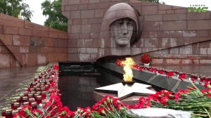 В Самаре в День памяти и скорби состоялась церемония у Вечного огня
