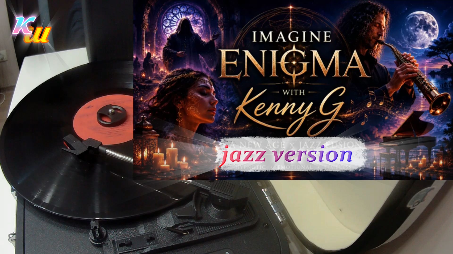 ENIGMA & KENNY G джаз версия, работа ИИ / ENIGMA & KENNY G jazz version, AI work