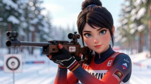 NGL Biathlon 2026. Карьера за биатлонистку. #23.  Уровень сложности Insane.