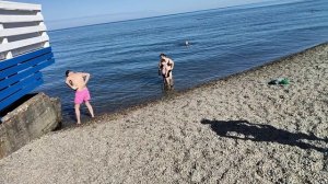 Анапа. Погода радует! А море чистое но прохладное с медузами. 22 июня 2026.