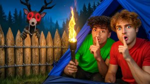 99 ночей в лесу в реальной жизни! (Роблокс)