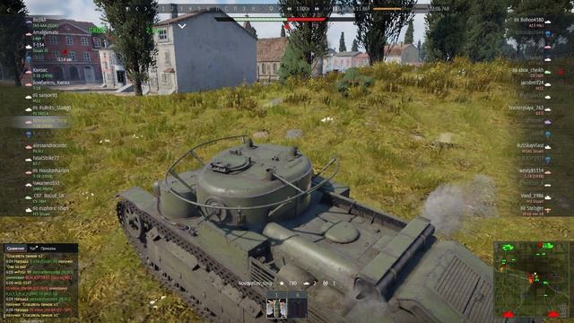 War Thunder. Бой №59. Фландрия. Захват 2. Верх. Победа.
