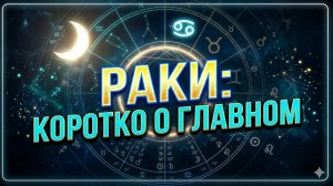 РАКИ: коротко о главном.