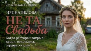 «НЕ ТА СВАДЬБА» История о предательстве и настоящей соседской поддержке. Слушать аудио рассказы.