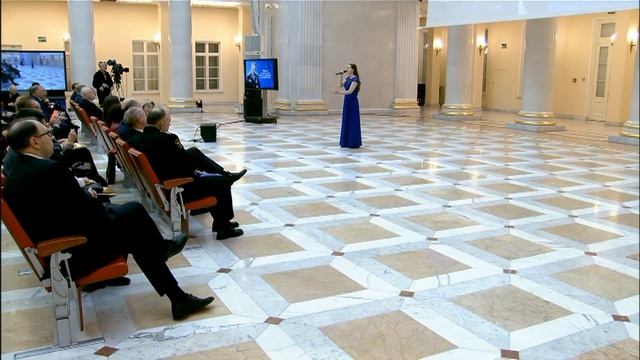 "Спасибо, жизнь" Котрухова Анастасия, концерт к 100-летию Калашникова, Президентская библиотека 2019