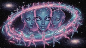 SPACESYNTH 1983 -  THE RING OF DANCING IN THE COSMOS (Space 80's)