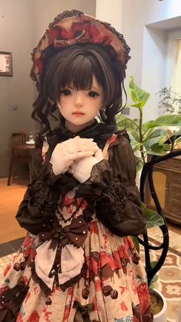 Живая BJD кукла.) #BJD #lolita #kigurumi #kigurumidoll #kigurumimask смотреть онлайн
