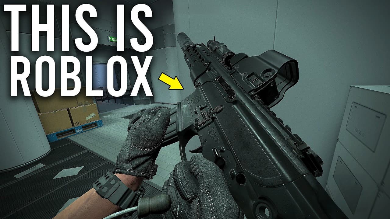 Somehow they made a Realistic FPS Game in Roblox... смотреть онлайн