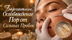 Мягкое удаление сальных пробок и полное очищение кожи в спа-стиле