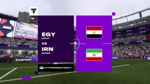 Египет - Иран Чемпионат Мира 2026 игра FC26