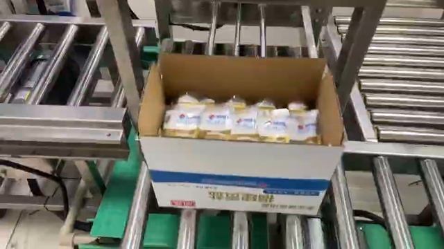 Delta case packer with product compresser.mp4 смотреть онлайн