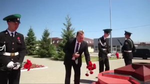 С кадетами 23-й школы имени 32-го запасного лыжного полка почтили память