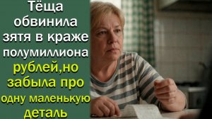 Тёща утверждала, что зять украл у нее полмиллиона. Истории из жизни