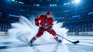 The song «I want to play some hockey».