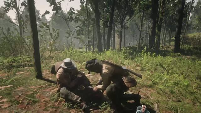 Red Dead Redemption 2 домик с мутантом Юморные Эпизоды #reddeadredemption2 #rdr2