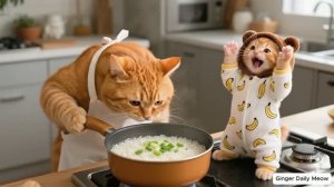 РЫЖАЯ СЕМЬЯ ДЕЛИТ ВСЕ ТРУДНОСТИ НАПОПОЛАМ 🐱💛