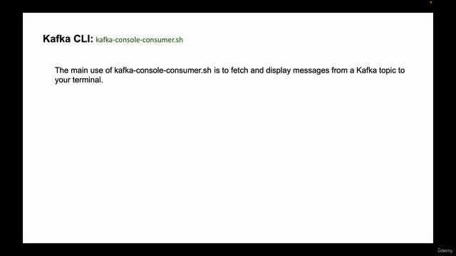 30 - Introduction to Kafka Consumer CLI смотреть онлайн