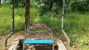 АЛЛЕЯ ЛЮБВИ. РУСАЛКА В ПРУДУ. РОЗЫ НА ТЕРРИТОРИИ САНАТОРИЯ