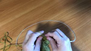 Новый узор спицами «Ёлочки в ажуре»