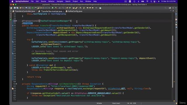 127 - Creating Jpa Transaction Manager смотреть онлайн