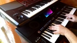 Руки вверх_Крошка моя_кавер на синтезаторе