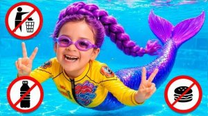 Охотники за демонами из K-Pop превращаются в русалок! 🧜♀️✨ Волшебное приключение с переодеванием д