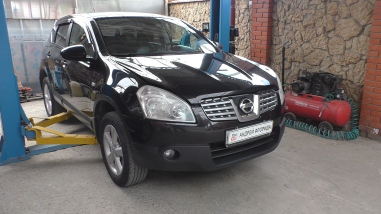 Странные щелчки в приводе при включении передач на Nissan Qashqai 2,0 4WD Ниссан Кашкай 2008 смотреть онлайн