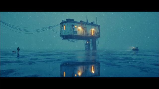 Frozen Cabin ｜ Deep Dystopian Ambient ｜ Dark Winter Sci-Fi Soundscape