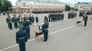 В Военной академии РХБЗ прошла торжественная церемония вручения дипломов