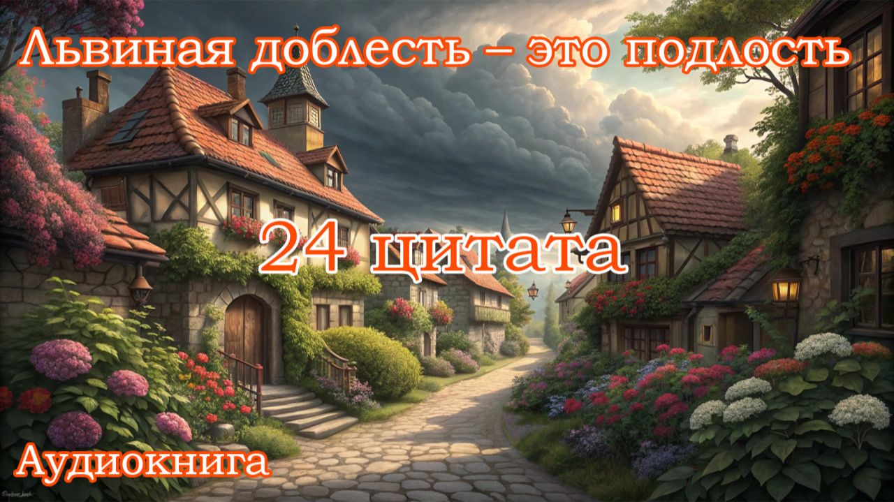 🧡Львиная доблесть - это подлость🔥 24 цитата