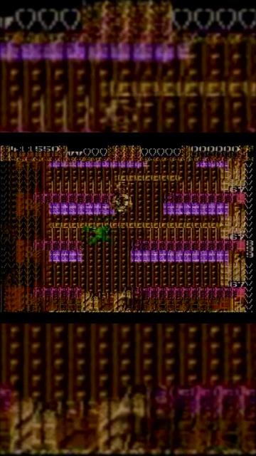 Battletoads - глючный уровень 10 (Rat Race)