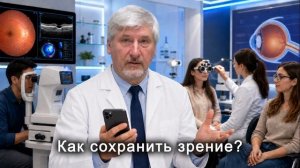 Как сохранить зрение