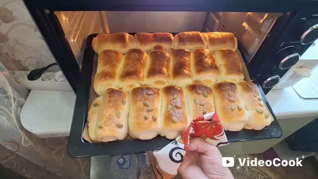 Влог/310/ Завтрак/ Удачный рецепт сахарных булочек.. смотреть онлайн