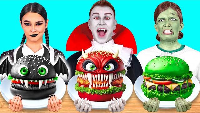 Кулинарный Челлендж: Уэнсдей vs Вампир vs Зомби смотреть онлайн