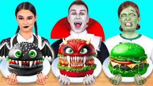 Кулинарный Челлендж: Уэнсдей vs Вампир vs Зомби