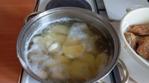 Жаренная рыбка и картошечка 🙃😄