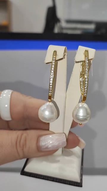 Почему дизайнерские серьги с жемчугом лучше масс-маркета?😍🥰