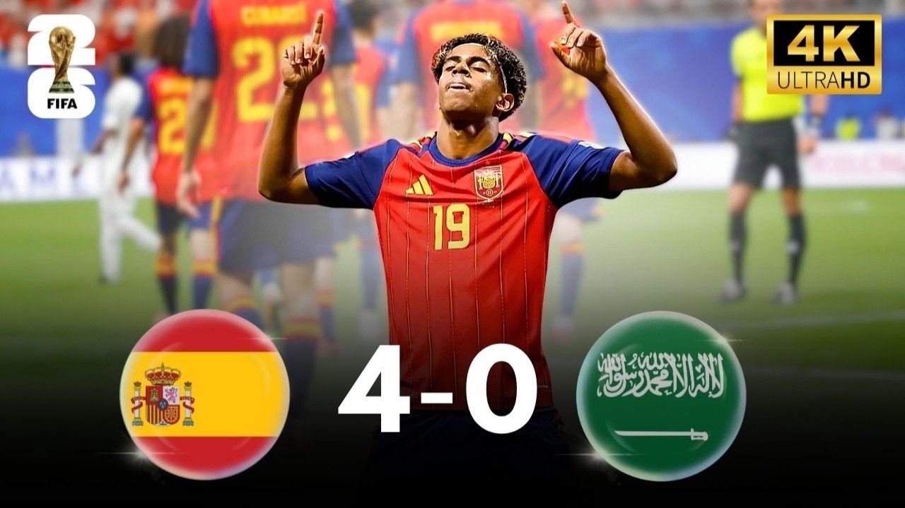 Spain 4-0 Saudi Arabia | Full Match Highlights | FIFA World Cup 2026