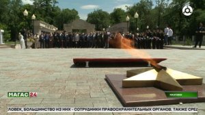 В Ингушетии почтили память павших за Отечество