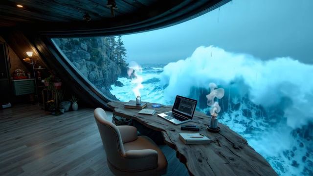 Ambient Deep Work ｜ Oceanic Waves for Intense Concentration and Productivity Flow State смотреть онлайн