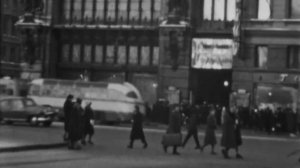 Ленинград, Невский проспект, общественный транспорт. 1960-е годы
