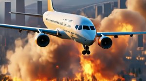 Авиокатастрофа на шоссе Дрон сбил аэроплан Дтп Авария Жертвы